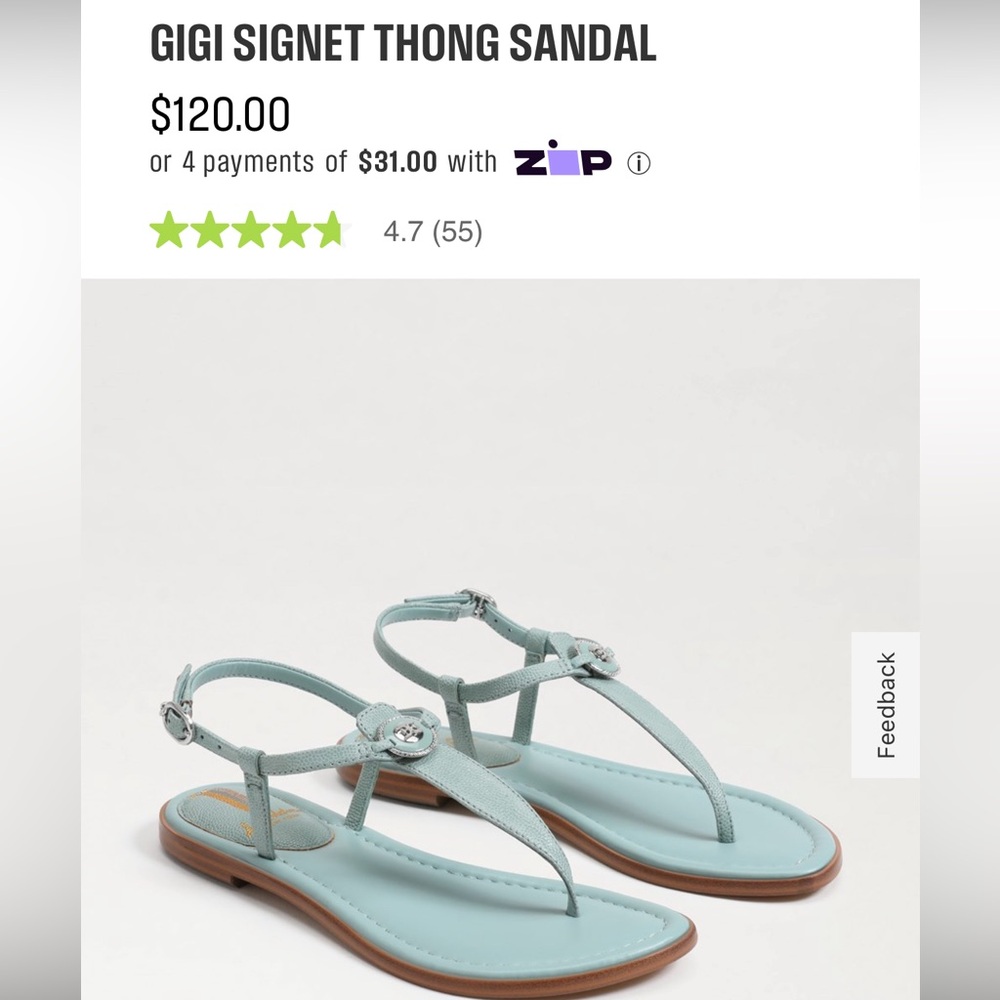 Sam Edelman Thong Sandal